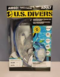 divers full face snorkel system mask