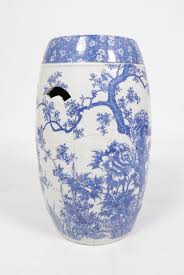 Vintage Chinese Ceramic Garden Stool