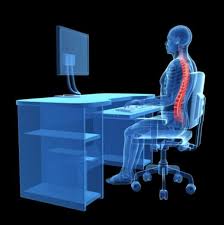 best posture for sitting at a desk all