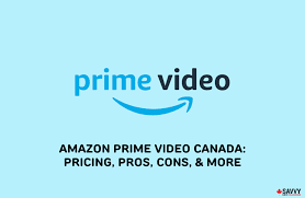 amazon prime video canada pricing