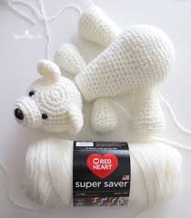 crochet polar bear buddy repeat