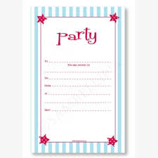 Sambellina Star Party Invitations Shop Designer Kids Party Supplies Online