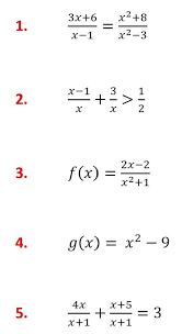 rational function rational equation