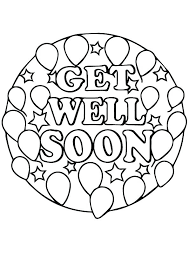 Get Better Soon Printable Coloring Pages Highfiveholidays Com