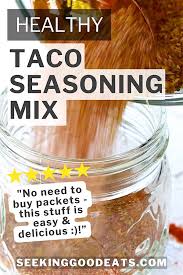 best taco seasoning mix homemade