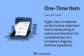 one time item overview benefits exles
