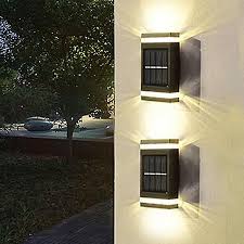 Outdoor Wall Light Solar Fence Lights