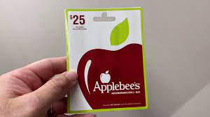 applebee s gift cards physical card