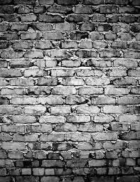 Grunge Old Gray Brick Texture Wall