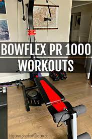 bowflex pr1000 workouts with video