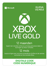 Xbox Live Gold | 12 Monate | Gamecardsdirect