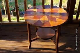 Refinished Star Inlay Table How To