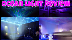 Ocean Wave Night Light Projector Touch With Relaxing Music Review And Test By Thinkunboxing 4k Youtube