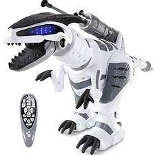 rc dinosaur robot touch sensing robot