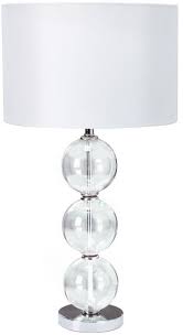 Table Lamp Single Clear Glass Ball
