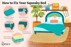 how to fix a squeaky bed