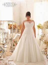 Complete with gauzy 3/4 length sleeves and a simple slip, this dress was. Best Plus Size Wedding Dresses Wedding Ideas Magazine