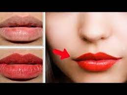 how to get red lips naturally home