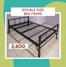 double size bed frame 48x75 inches