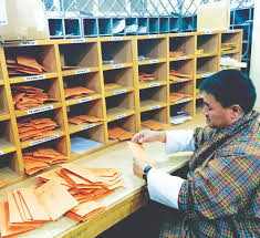 mail service bhutan post