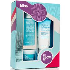 bliss oh glow on gift set free