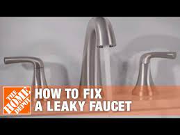 How To Fix A Leaky Faucet The Home Depot