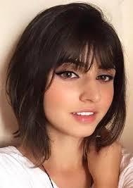 Blow your hair perfectly straight, or let your natural waves do the work of adding extra volume and lift. 16 Short Hair With Bangs Hairstyles For Fine Hair Hairstyles Haircuts