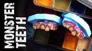 monster teeth tutorial you