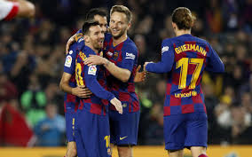 The fc barcelona is a club with many superlatives: Fc Barcelona 5 2 Mallorca Golden Football