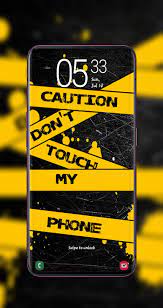Don't Touch My Phone Wallpaper HD+ 2020 ...