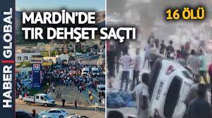 Türkiye'yi Yasa Boğan Kaza! Mardin'de Freni Patlayan TIR Kalabalığa Daldı!  - YouTube