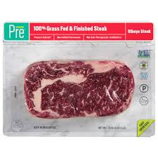pre beef rib eye steak gr fed