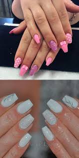 Coffin nail designs are also called as the dancer's nails, have a precise shape and are very popular among women who prefer longer nails. So Cute Short Acrylic Nails Ideas You Will Love Them Short Coffin Nails Designs Short Acrylic Nails Coffin Nails Designs
