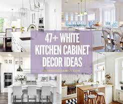 From sleek to country chic, we've got every style covered. 47 Stunning White Kichen Cabinet Decor Ideas With Photos For 2021
