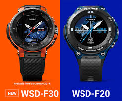 Casio Protrek Smart Wsd F30 Watch Now Has More Wearable Size