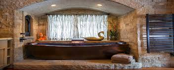 This can outsmart the bathroom material with a natural impression but has a cheaper price. 12 Luxury Bathrooms With Stone Walls Maison Valentina Blog