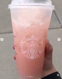 How do you order a peach drink at Starbucks?
