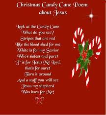 And the nearness of his love. Christmas Candy Cane Poem About Jesus The Italian Page Facebook
