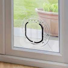 Large Cat Small Dog Flap For Glass Panels
