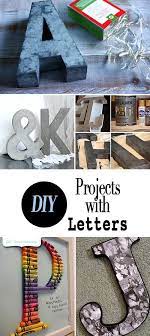 Using Letters For Decorating Ideas