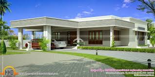 Lovely Modern Flat Roof House Plans