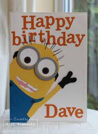 Looking for more fun and easy party ideas? Despicable Me Minion Card Lily By Gilly