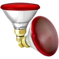 Ge 85 Watt Halogen Par38 Outdoor Flood Light Bulbs Red Light Bulb Glass 120v Wet Rated E26 Medium Base 2 Pack