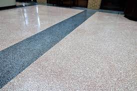 marble and granite flooring