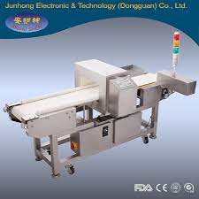 Metal detector for food production line are used to detect metal contaminants that get accidentally mixed up with the products during this makes the application of metal detector for food production line in defence and military departments prominent especially in. China Food Production Line Conveyor Metal Detector China Food Metal Detector Food Conveyor Metal Detector