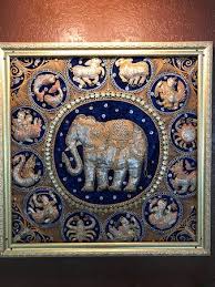 Thai Elephant Art Picture Of Bay View