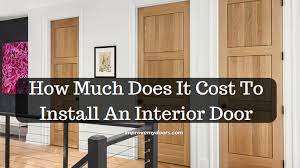 cost to install an interior door