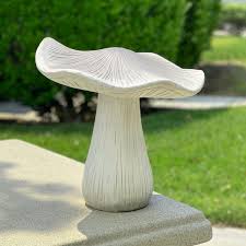 In Mushroom Garden Statue