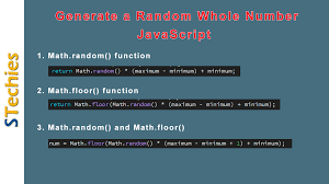 random whole number using javascript