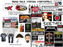 radio rock station starterpack r